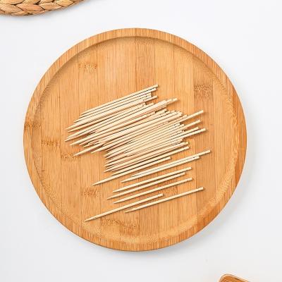 China Disposable Personalized Disposable Carved Birch Individually Wrapped Wooden Toothpicks for sale