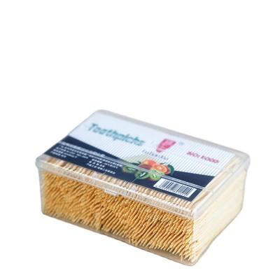 China Disposable green initiative natural bamboo toothpicks for wholesale for sale