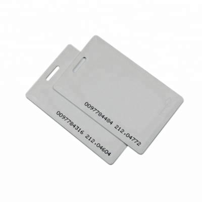 China Card 180 Bytes 13.56MHz NTAG213 1.8mm Thick Blank Clamshell Card for sale