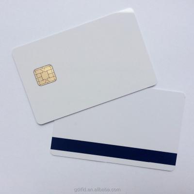 China Banking J2A040 Chip Java Based V2.4.1 White PVC Jcop Smart Card for sale