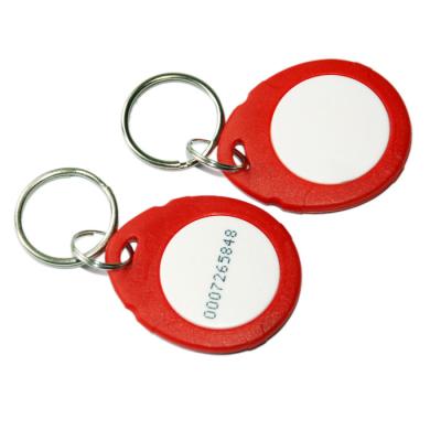 China MINI TAG easy to carry F08 13.56mhz Rfid N17 keyfob for hotel access control system for sale