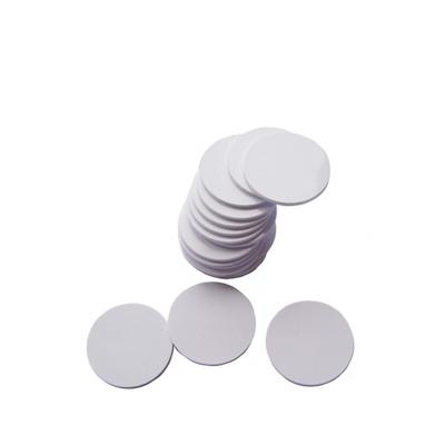 China PVC round diameter 20mm 22mm 25mm RFID 125khz t5577 disc tag for sale