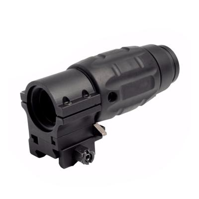 China 3x Magnifying Optical Low Light Hunting Scope 20 mm Rail Mounting Intergrated for sale