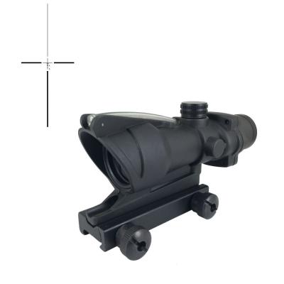 China Red or Green Adjustable Rifle Scope Wide Targeting View Battery Free for sale