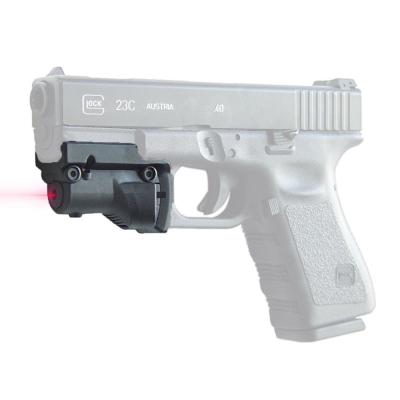 China Energía baja táctica del iluminador 5mv de Collimater de la pistola del laser del rojo para G17 en venta