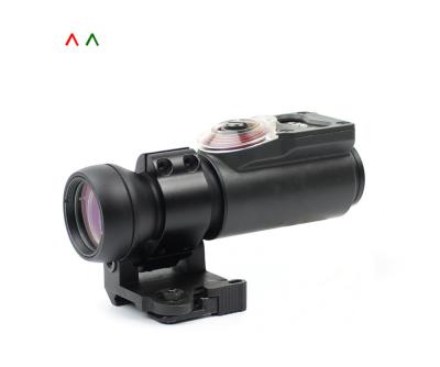 China 32 MM Airsoft Red Dot Sight Rifle Scope AR Red Dot Scope With Magnifier for sale