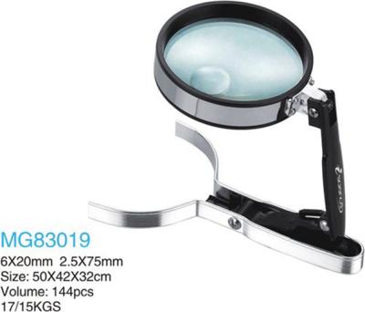 China Van het Vergrootglasmagnifier Loupe van de bureaudesktop de Microscoop Regelbare Klem Te koop