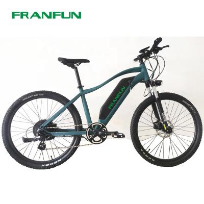 China Aluminum Alloy FRANFUN 27.5 Inch 48V500W MTB Mountain Bike Electric Road Bicycle for sale