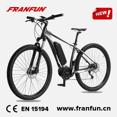 China 2019 standard mtb ULTRA mid inch 48V500W fashion mountain style Bafang drive 29 electric mountain bike for sale