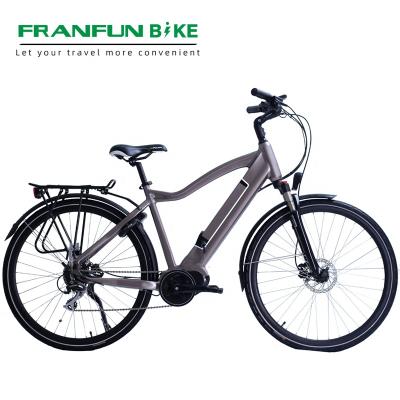 China FRANFUN 700C 350W Electric Bike Bafang Motor Luxury Electric Bicycle for sale