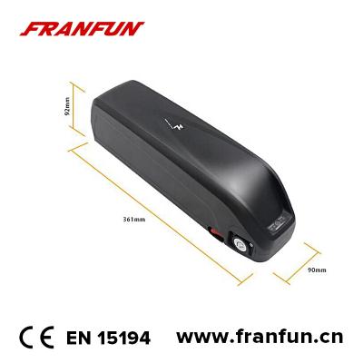 China HL electric bicycles/scooters quality 18650 battery dolphin battery 36V/48V 8/10/12/14/16/17.5/20AH lithium battery e-bike for sale