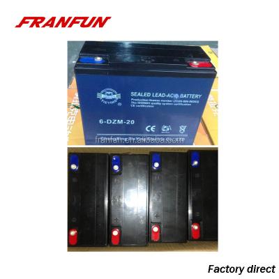 China Rechargeable Toys Battery 48V20AH Lead Acid Battery New Motorcycle Battery for sale