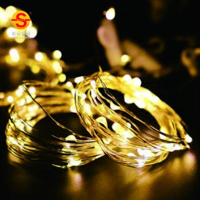 China Copper Wire Curtain Lights 1.8*2m Indoor Outdoor Holiday Use 1.8*2m Indoor Outdoor Holiday Use CE/GS Factory Party Decoration Icicle String Lights Copper Wire LED Curtain Fairy Light for sale