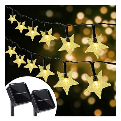 China Outdoor Waterproof Xmas Garden Lights Solar LED Solar String Lights Christmas Lights For Holiday Decor for sale