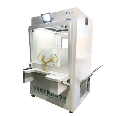 China Carbon steel Liaoning densen group sampling workstation positive pressure acid test sample bin nucleic acid nucleic acid test sample station for sale