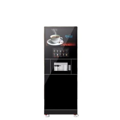 China 2 Eenheden Water Tank Espresso Koffie Vending Machine Business 3000W Te koop