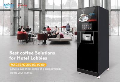China Sichtbares Fenster Kaffeemaschine für Untergrundstationen zu verkaufen