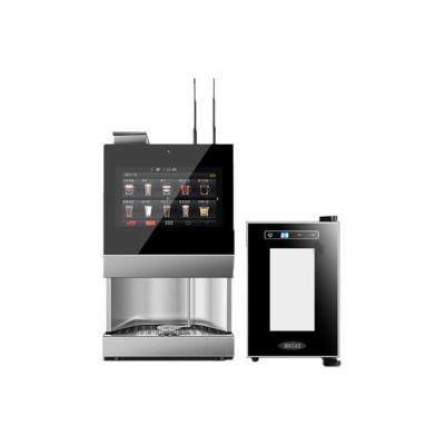 China DIY Menu Freshly Brewed Coffee Vending Machine Anti Pollution for sale