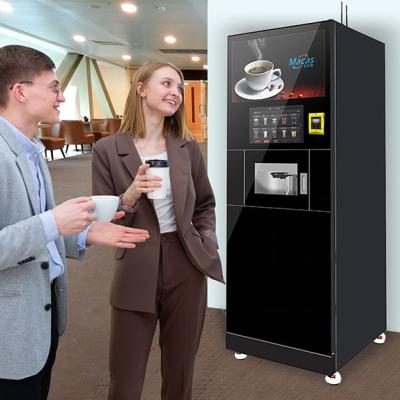 China Self Service Beans To Cup Coffee Vendo Machine For Cafe for sale