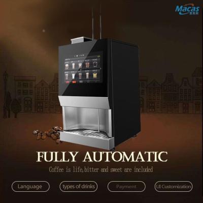 Chine Fully Automatic Commercial Espresso Coffee And Tea Machine Professional Video Coffee Maker For Hotel & Restaurant Suppli à vendre