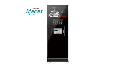 China Wifi Supported Floor Standing Coffee Machine With Magnetic Pump 1.5 Times / Year Failure Rate for sale