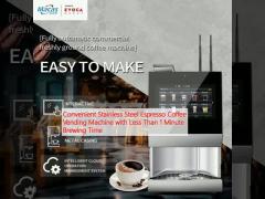 Convenient Stainless Steel Espresso Coffee Vending Machine with Less Than 1 Minute Brewing Time