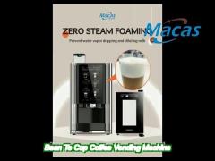 fresh milk coffee vending machine for coffee shop