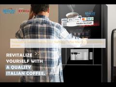 Professional Factory Supply Floor Standing Coffee Machine with imported grinder
