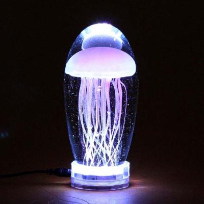 China Murano glass jellyfish lamp handcrafted gift decoration for sale