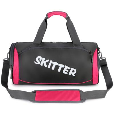 China 2021 New Design Fashion Durable Polyester Water Resistant Ultimate Travel Sports Gym Duffel Bag for sale