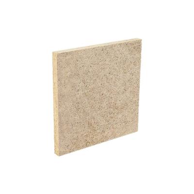 China Highly Efficient Sound Absorption White Wood Paint Wool Acoustic Screen 25mm Wool Acoustic Panel for sale