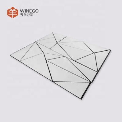 China Sound Absorption Highly Efficient Sound Absorbing Designer Wall Panels Polyester Fiber Panel For Cinema for sale