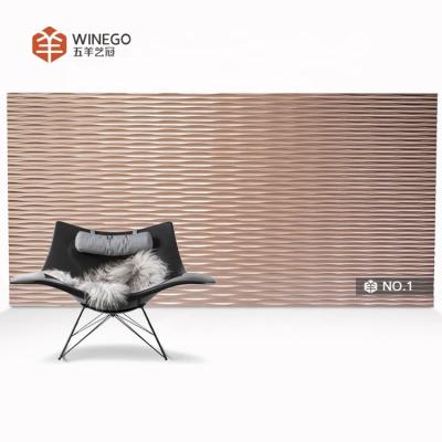 China Modern Decorative 3d Textured MDF Wall Panels For Exhibition for sale