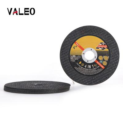 China 4 Inch Cutting Tools Abrasive Metal / Stainless Steel Cutting Wheel Cast Iron VA165 for sale