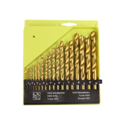 China Metal Drilling 19pcs HSS Drill Bit Set for sale