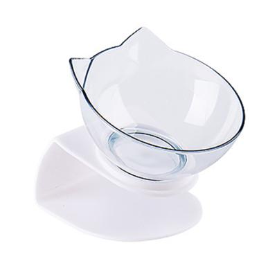 China Factory Supply Viable White Air Cat Bowl Pet Feeding Bowl High Quality Plastic Cat Bowl Pet Feeding Bowl for sale