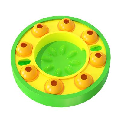 China Factory Selling Viable Toy Dog Bowl Pet Feeding Caster Colored Bowl Disk Plastic Bowl for sale