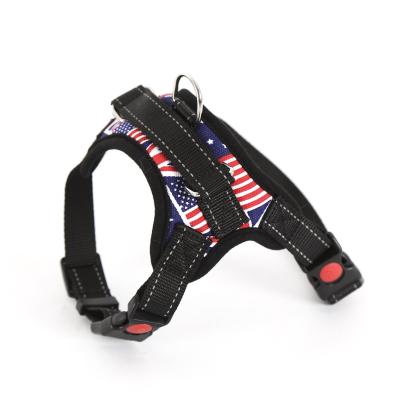 China Dogs Sustainable Dog Travel Fashion Walking Harness for sale