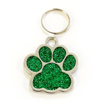 China Personalized Multicolor Optional Shiny Zinc Alloy Pet Signs Metal Pet Identification Waterproof Pet Tag Colorful Shiny Tag for sale