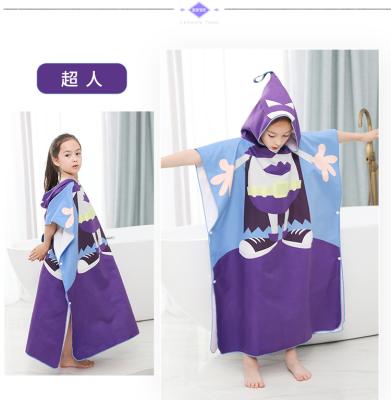 China Super QUICK DRY Polyester Cartoon Printing Man Quick Dry Kids Recycled Beach Towels for sale