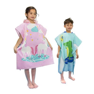 China European and American bathrobe bathroom dinosaur cartoon quick-drying bathing pool for children for sale