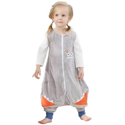 China QUICK DRY Spring Children's Autumn Zipper Sleeveless Winter Kids Pajamas for sale