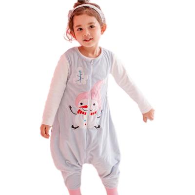 China Winter QUICK DRY Children's Snow Zipper Sleeveless Korean Children's Pajamas for sale