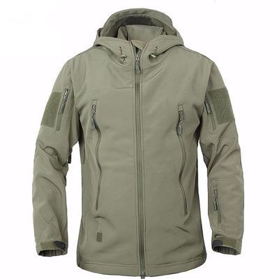 China LZC 11 Soft Shell Solid Color Jacket Waterproof Waterproof Jacket With Removable Cap Autumn Jacket for sale