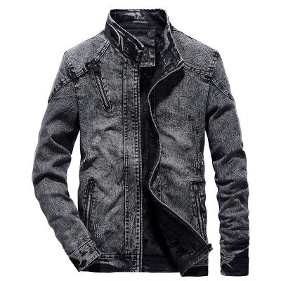 China 1823 New Jacket Men's Sustainable Autumn Fashion Cotton Slim Men's Denim Jacket Retro Clothes Jean Jacket for sale