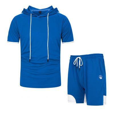 China HTTZ78 Men's Sport Shorts QUICK DRY Two Pieces Sets Fashion Sports Set Outdoor Running Fitness Custom LOGO for sale