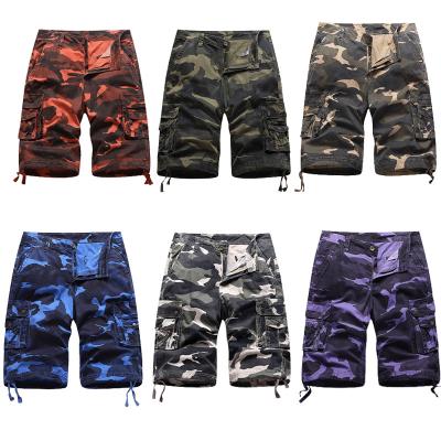 China 2859 Summer Style QUICK DRY Military Short Pants Sweatpants With Multi-pocket Camouflage Cargo Abbreviations Men for sale