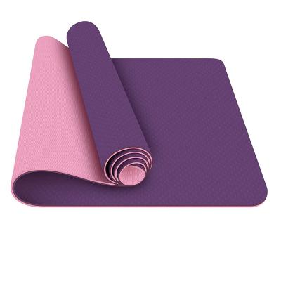 China Exercise Mat Health Tear Resistant Fitness Mats Yoga High Quality Yoga Exercise Sport Lose Weight Fitness Exercise Protection Women Sports Yoga Mat for sale