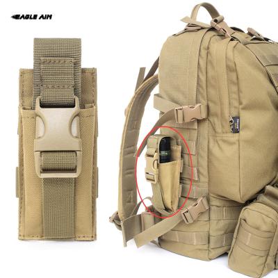 China Military NYLON Tactical Pocket Knife Flashlight Magazine Soft Sheath Hunting Airsoft Bags for sale