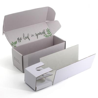 China Recycled Shipping Potted Paper Flower Packaging Box Live Plant Live Plant Packaging Boxes Custom Materials Plant Shipping Box for sale